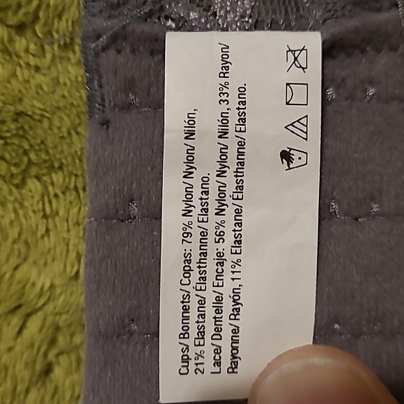 Maidenform 5809 Self Expressions Convertible PushUp Underwire Bra Stone Gray 40C - Picture 6 of 8